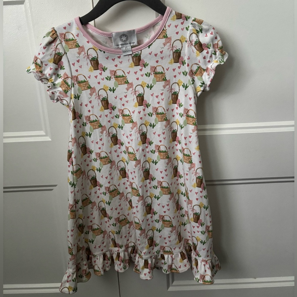 The Proper Peony 2t Easter dress